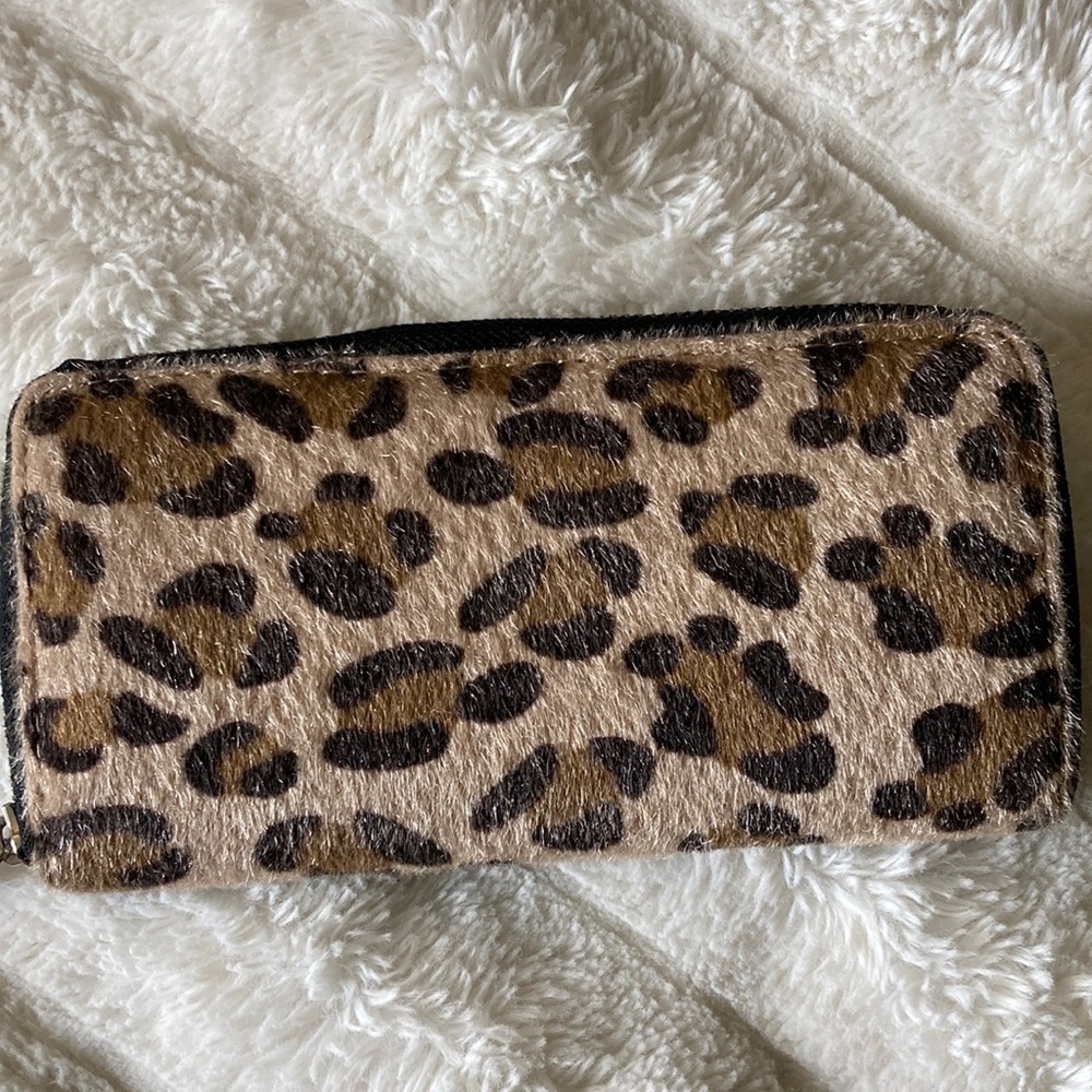 Wallet Leopardi Faux Fux